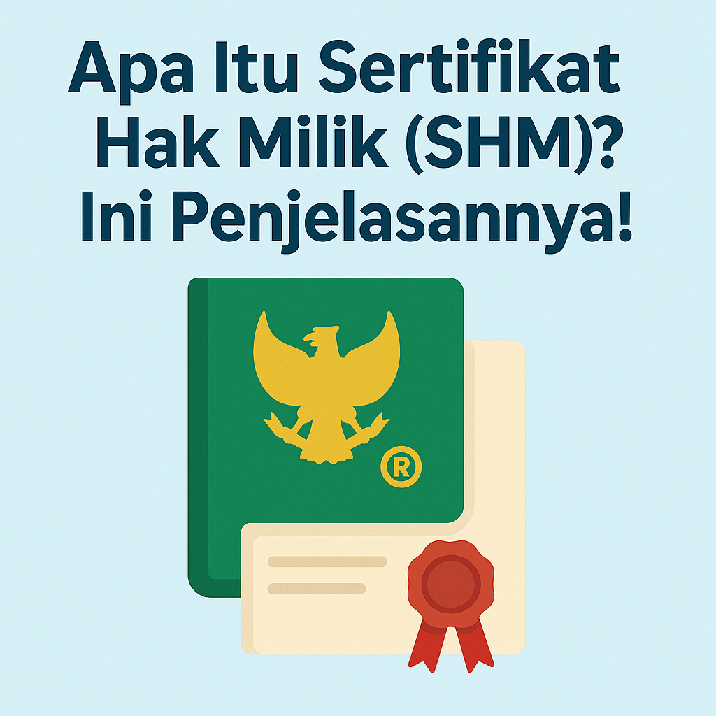 Apa Itu Sertifikat Hak Milik (SHM) Ini Penjelasannya!