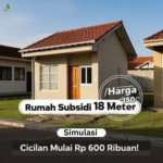 Rumah Subsidi 18 Meter: Bocoran Harga & Simulasi Cicilan Rp 600 Ribuan!