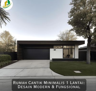Rumah Cantik Minimalis 1 Lantai