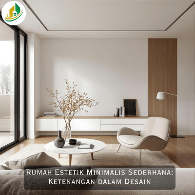 Rumah Estetik Minimalis Sederhana